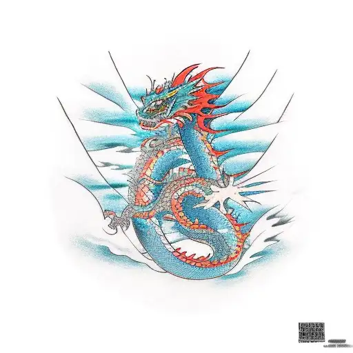 Dragon Envolving A Japanese House