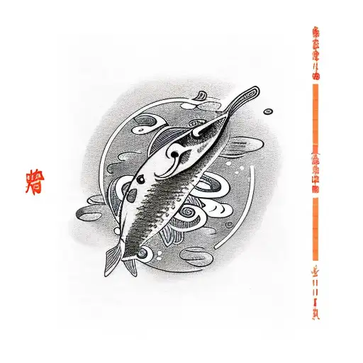 Fish Playing A Guitar And Riding A Bicycle