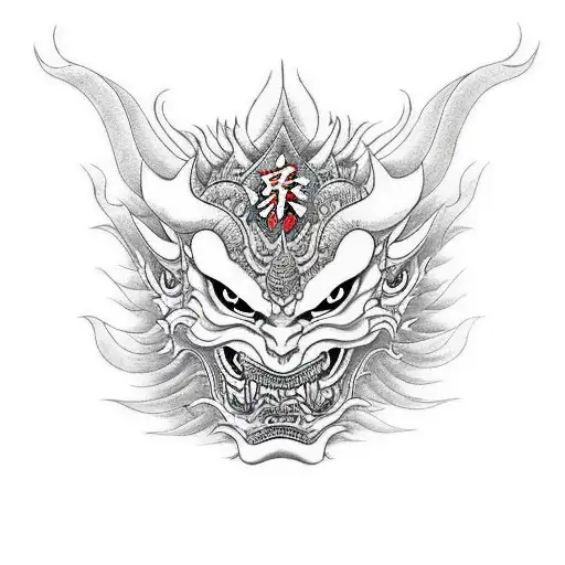 Dragon Hannya Mask