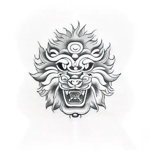 Komainu A Guardian Lion