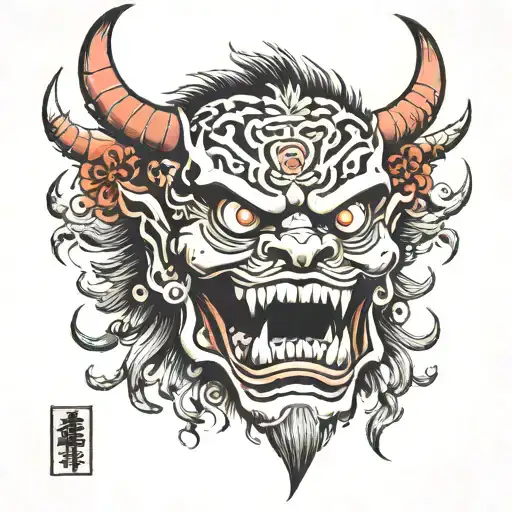 Oni Demon Mask
