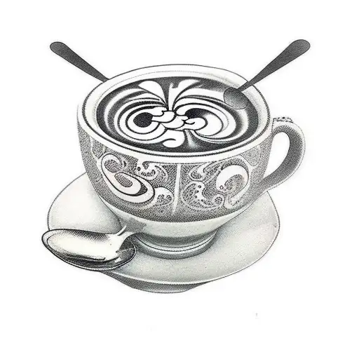 Espresso Cup With Italian Soccer