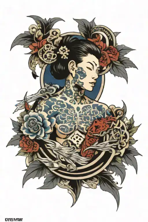 Dice Gear Half Circle