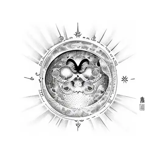 Cresent Moon With Music