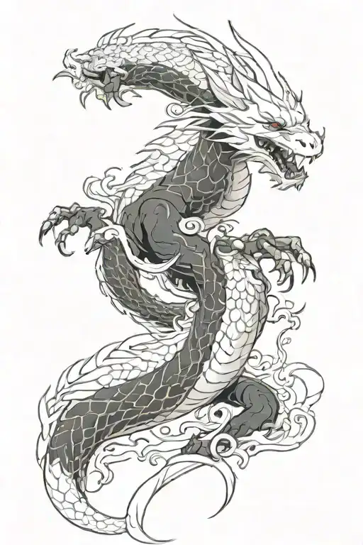 Final Fantasy 14 Dragon