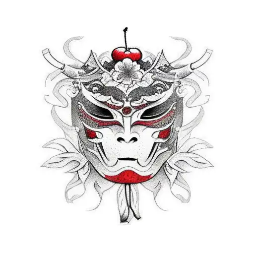 Warrior Mask Cherry Trees