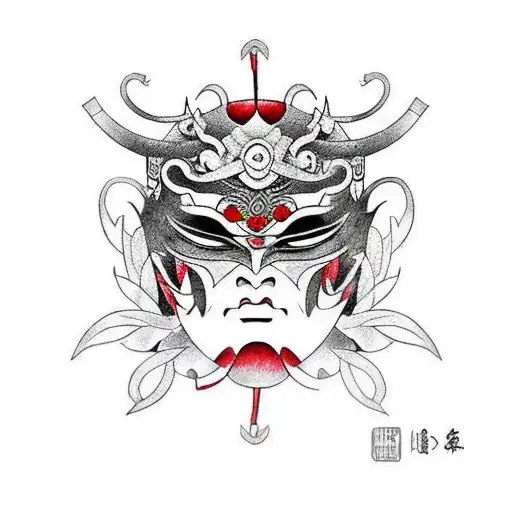 Warrior Mask Cherry Trees