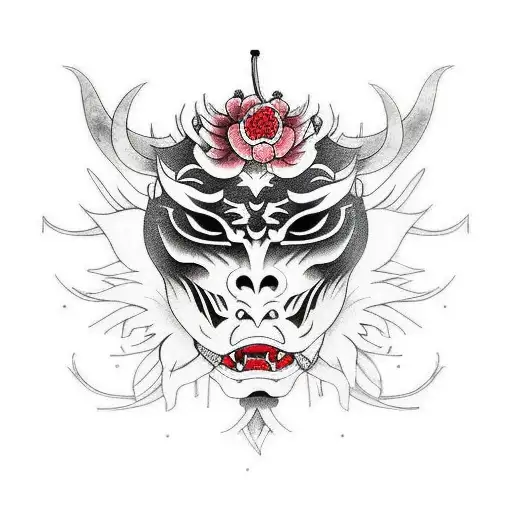 Demon Mask Cherry Trees