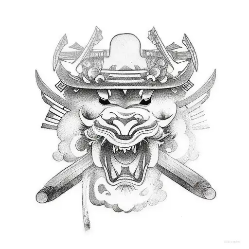 Samurai Village And Anvil