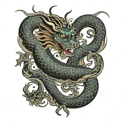 Japanese Dragon Long Body