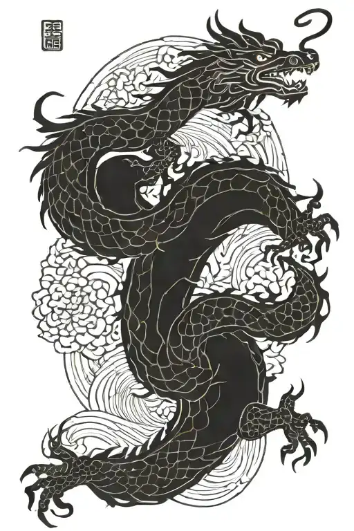 Linear Japanese Dragon