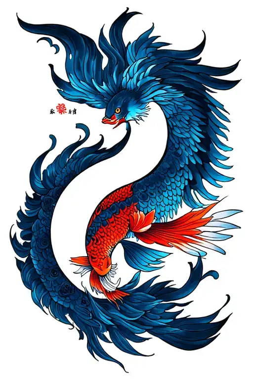 Ying Yang Phoenix Kao Fish