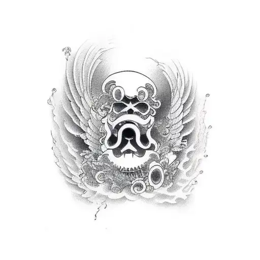 Famale Angel Worrior