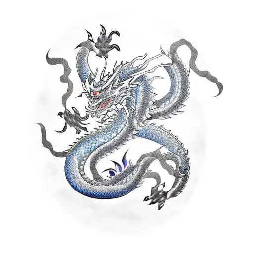 Dragon With Japenese Elements
