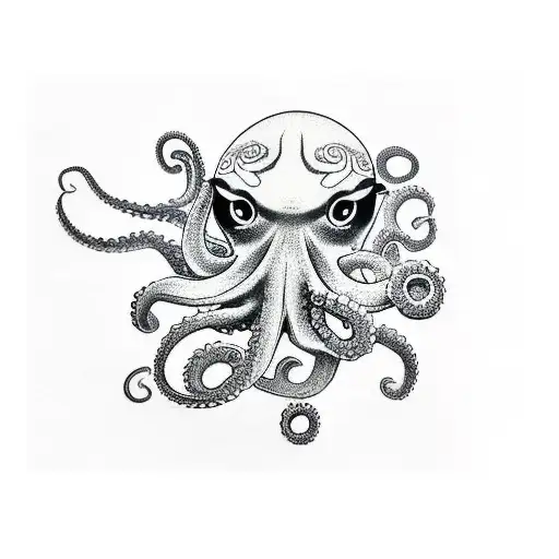 Lower Leg Sleeve Octopus