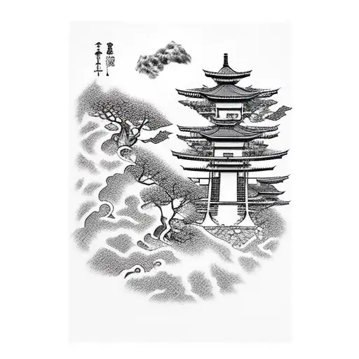 Cliff With Tree And Sub