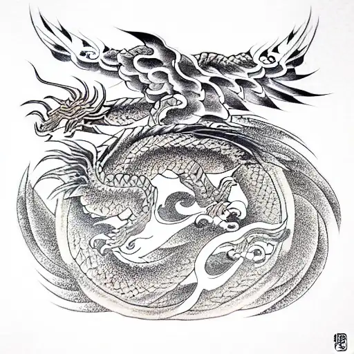 Dragon And Eagle