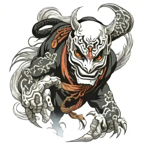 Scary Day Of The White Masked Horseman