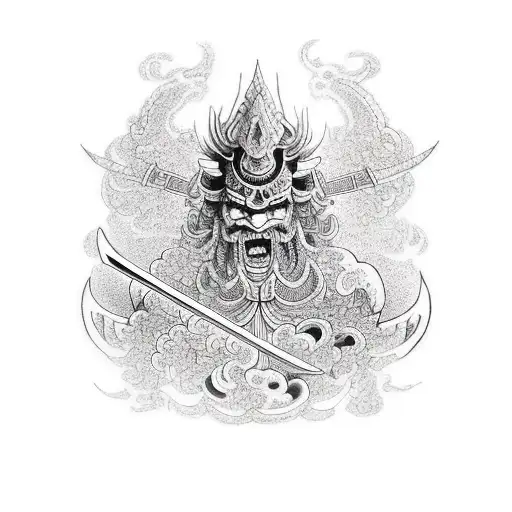 Susanoo With A Sword