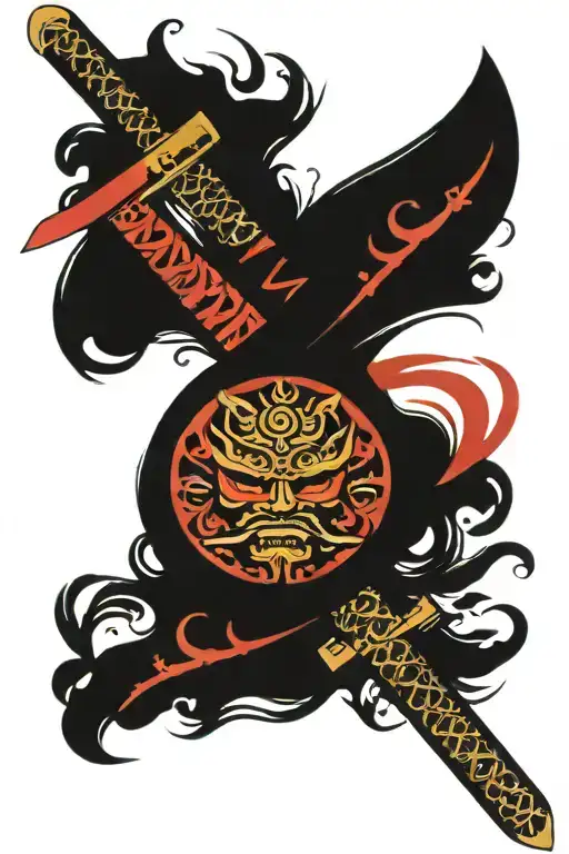 Symetric Katana Sword