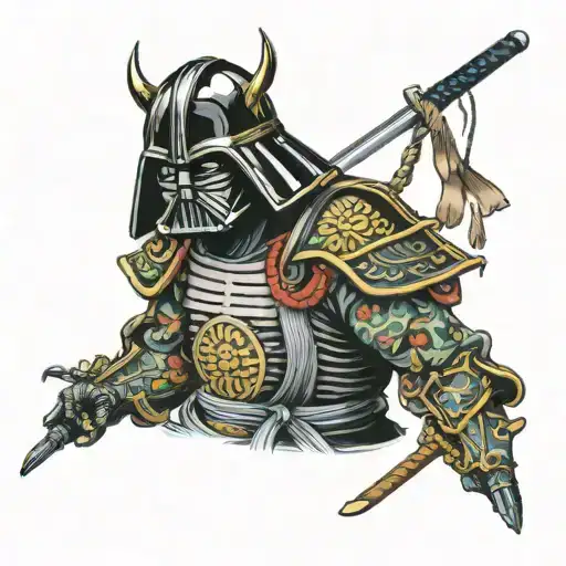 Samurai Vader With Bellflower Incorporated