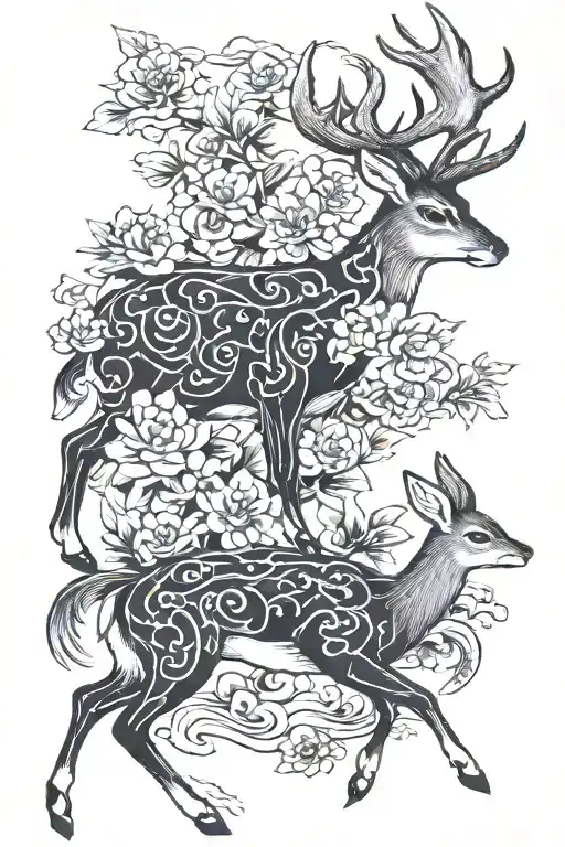 Deer And Bunny