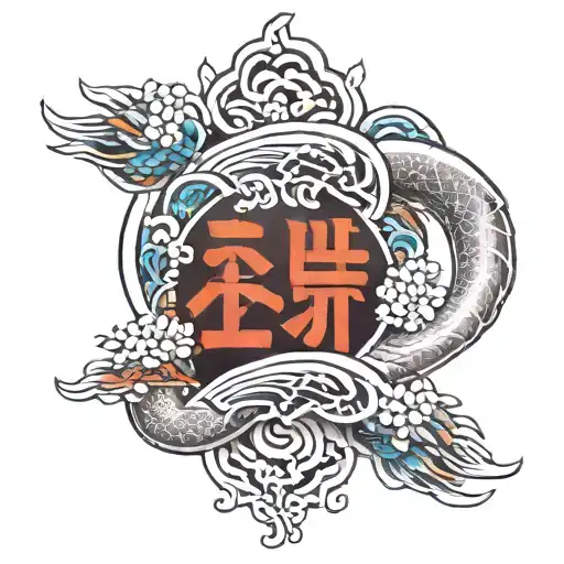 Names In Korean Going Around The Forearm Sleeve