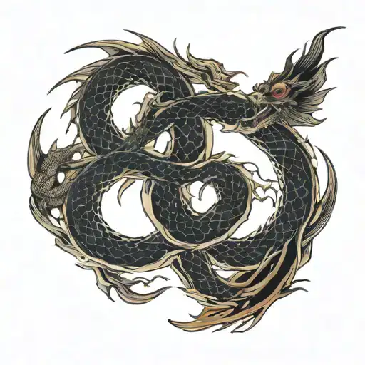 Dragon Intertwined