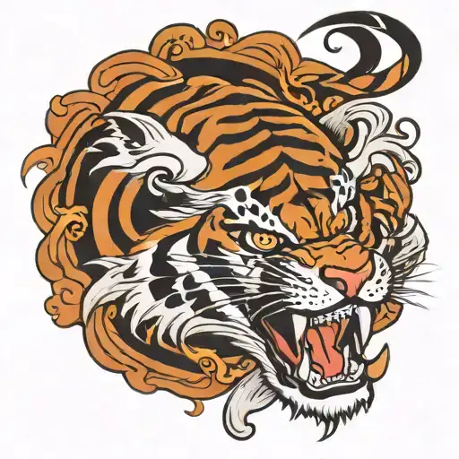 Tiger Roaring
