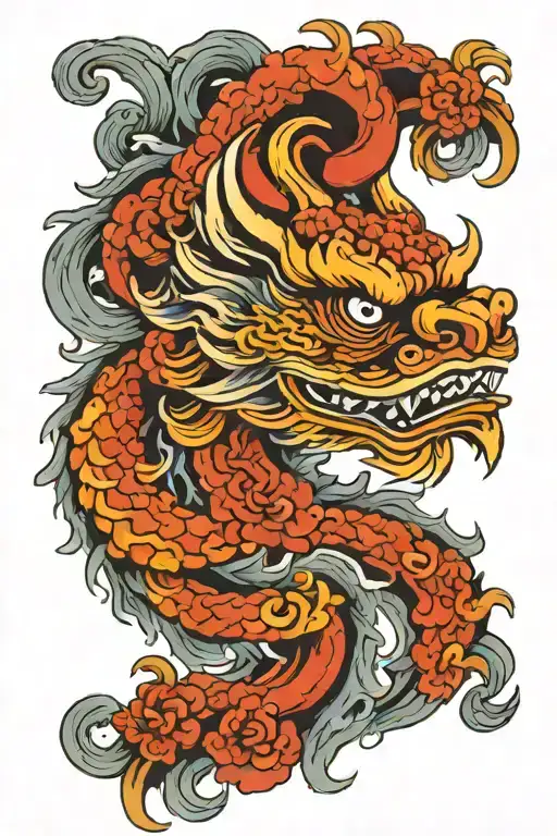 Foo Dog Head