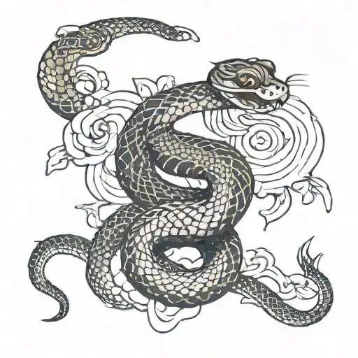 A Snake With Elements Like Trees