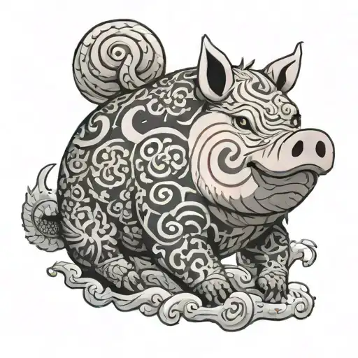 A Fat Pig From Naruto