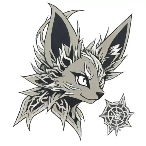 Pokemon Jolteon Eyes