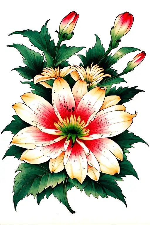 Lily 1 Chrysanthemum