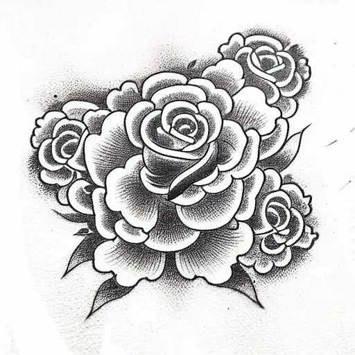 Skull And Roses