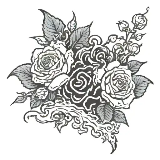 Demon Roses And Water