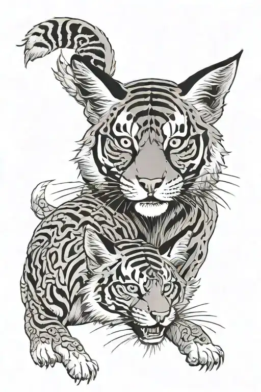 Fox And Tiger Hyprid