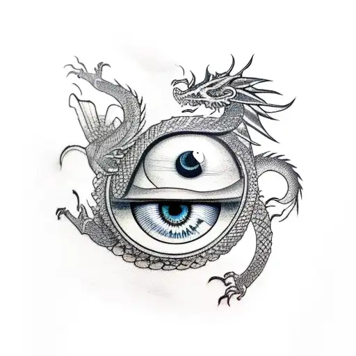 Dragon And Eyeball