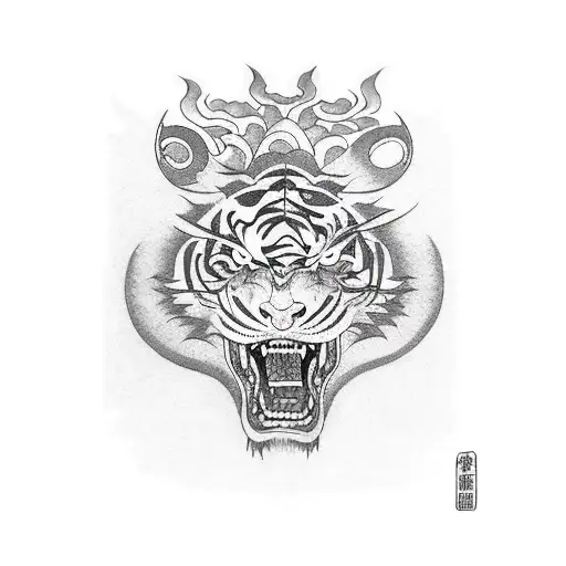 Spirit Of The Dragon And Tiger