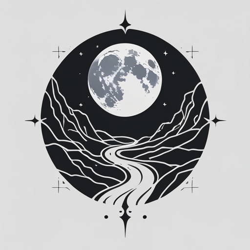 Moonlit Ember’s Path