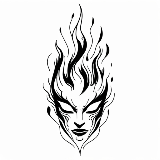 Vengeful Soulfire Tattoo idea