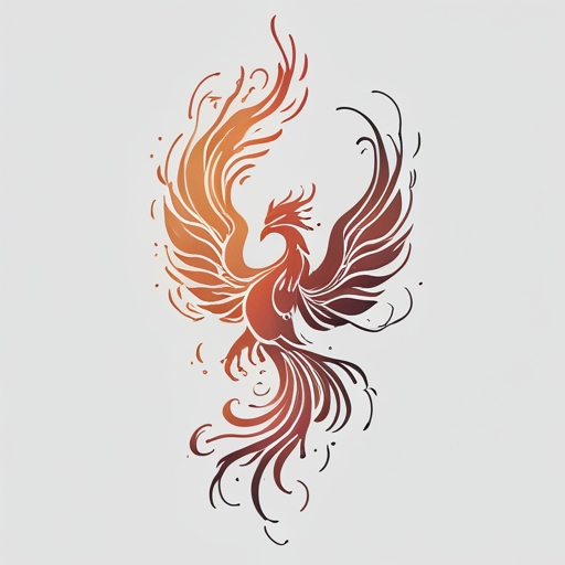 Phoenix’s Eternal Fire Tattoo idea
