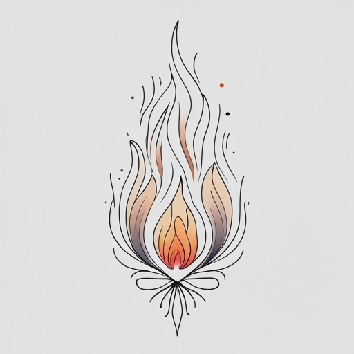 Whispers of the Sacred Fire’s Call Tattoo idea