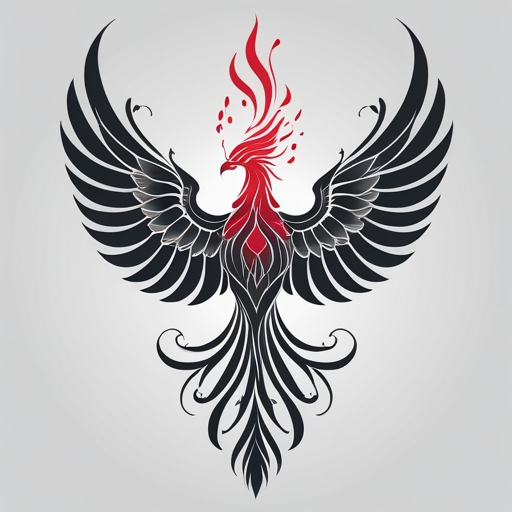 Crimson Light of the Phoenix Tattoo idea