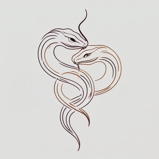Serpent’s Kiss Tattoo idea