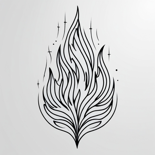 Celestial Fire Tattoo idea