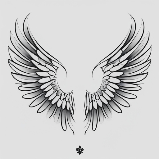 Silver Wings Tattoo idea