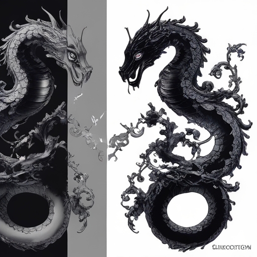 Tears of the Serpent’s Path Tattoo idea