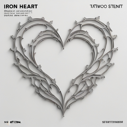 Iron Heart Tattoo idea