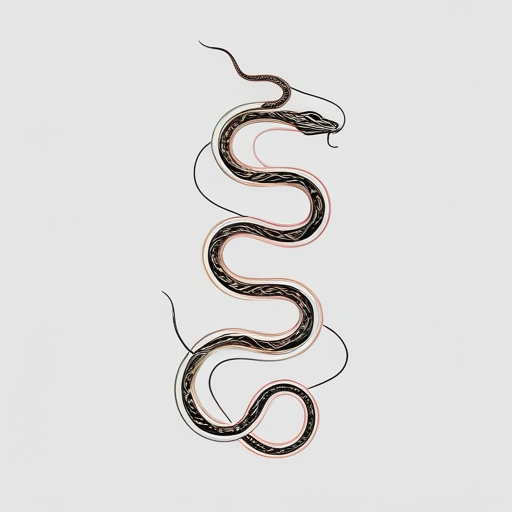 Serpent’s Path Tattoo idea
